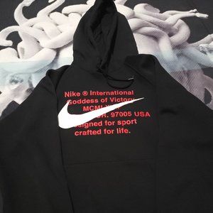 Nike Sportswear SWOOSH Pullover Hoodie - Large [CJ4861-010]